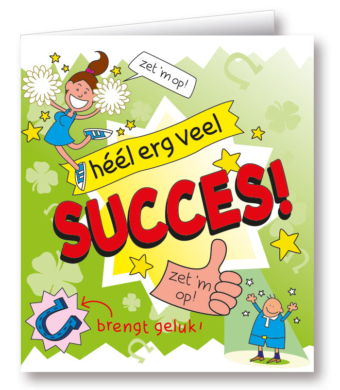Kaart Cartoon Succes