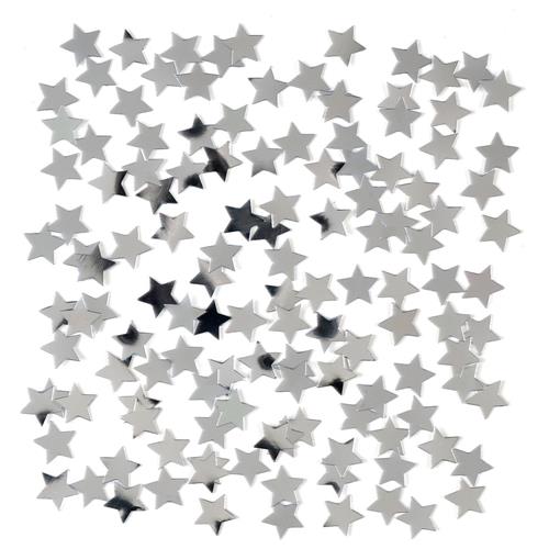 Confetti ster zilver