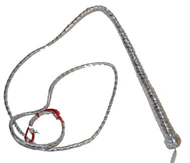 Zweep 180 cm Zilver