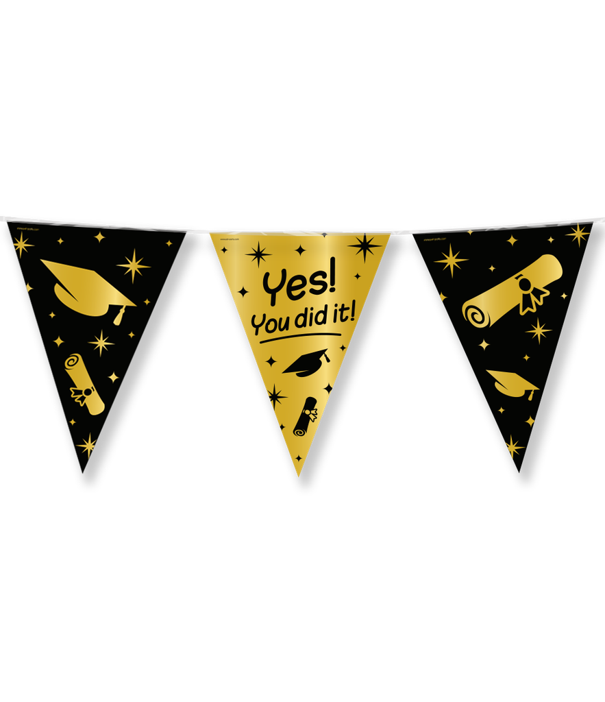 Vlaggenlijn Classy Yes! You did It / Geslaagd