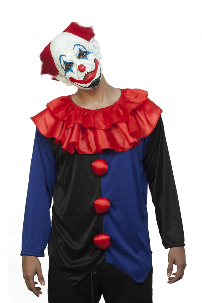 Masker Rosso the Clown (volledig hoofd)