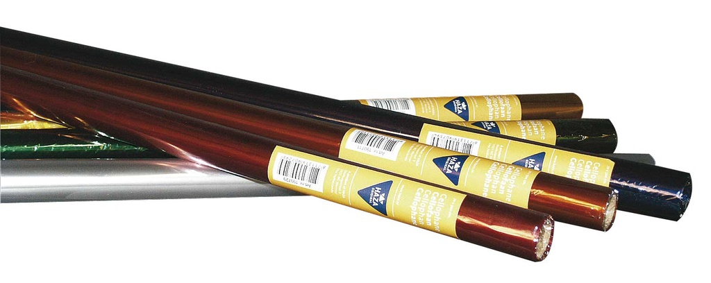 Cellofaan inpakpapier rol 70x500 cm verkrijgbaar in diverse kleuren