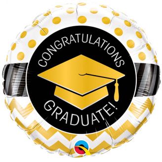 Folie helium ballon Congratulations Graduate