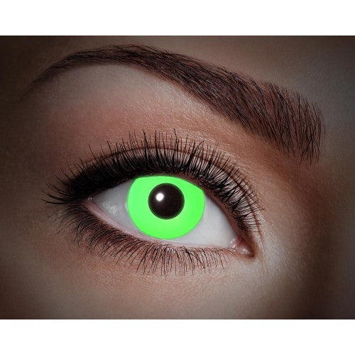 Fun Lenzen UV Flash Green maandlenzen