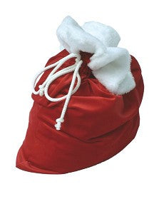 Kerstman zak Rood