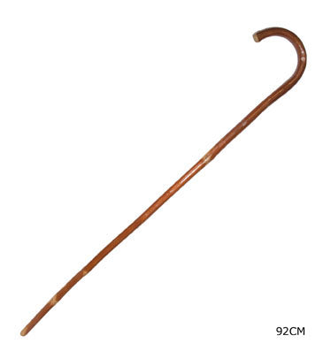 Wandelstok hout, ca. 90 cm lang