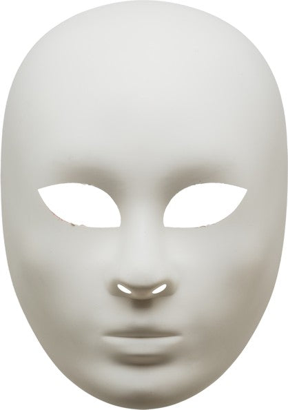 Masker wit heel gezicht  dames