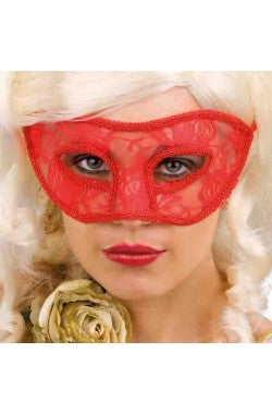 Oog Masker met rood kant