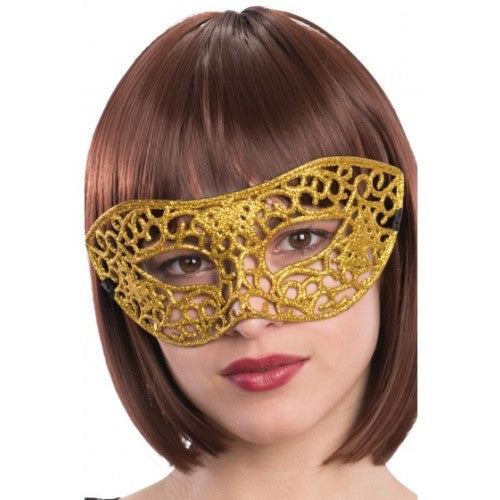 Oogmasker Goud glitter