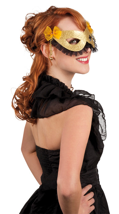 Oogmasker Party goud
