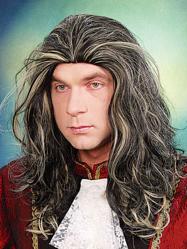 Heren pruik 'Baron'