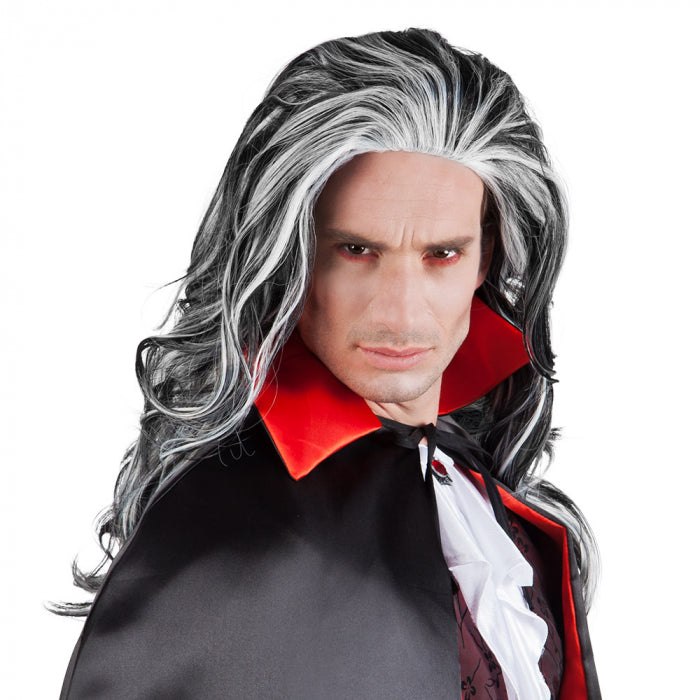 Heren pruik Vampier 'Vampire Louis'