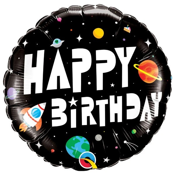 Folie helium ballon Happy birthday