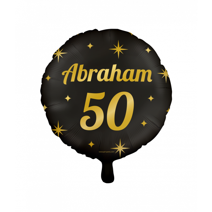 Folie ballon Classy Party Abraham 50