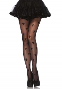 Panty met kruisjes