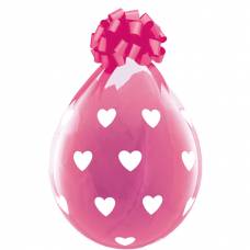 Inpakball bedr. Q18 Hart Wit
