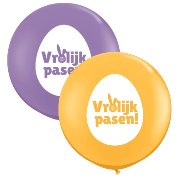 Ballonnen Bedr Vrolijk Pasen Q3ft