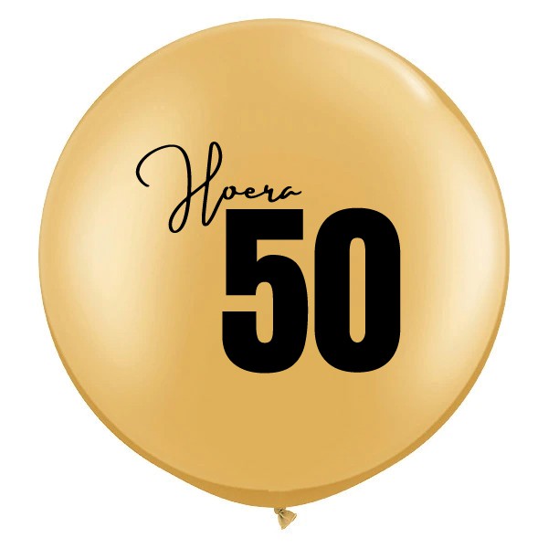 Ballonnen Bedr 50 Goud 30"