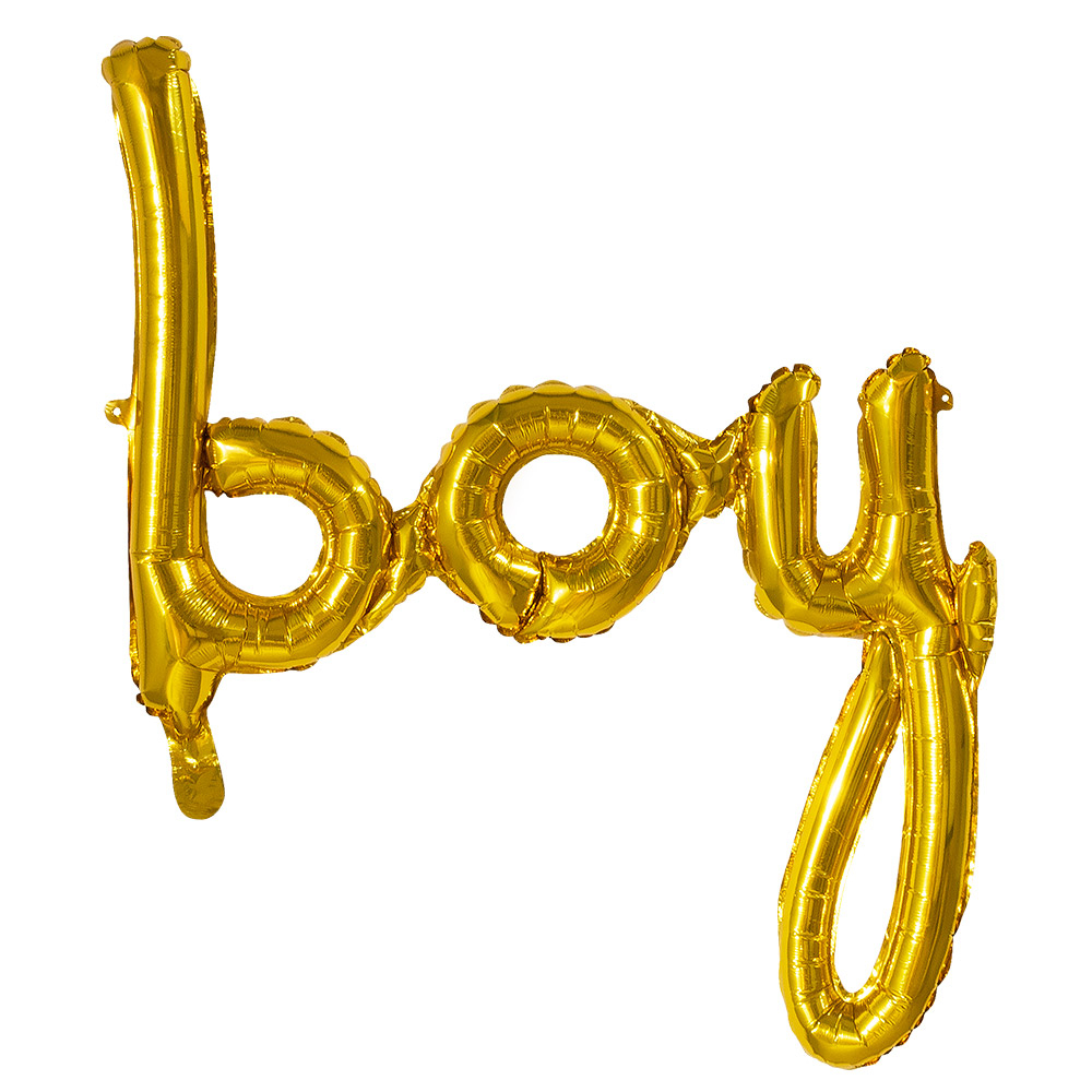 Folieletters Boy