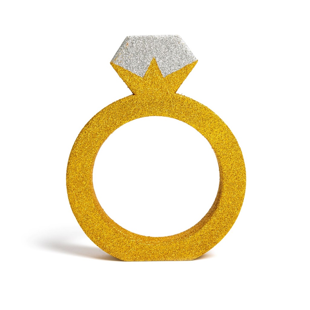 Tafeldecoratie Ring Goud