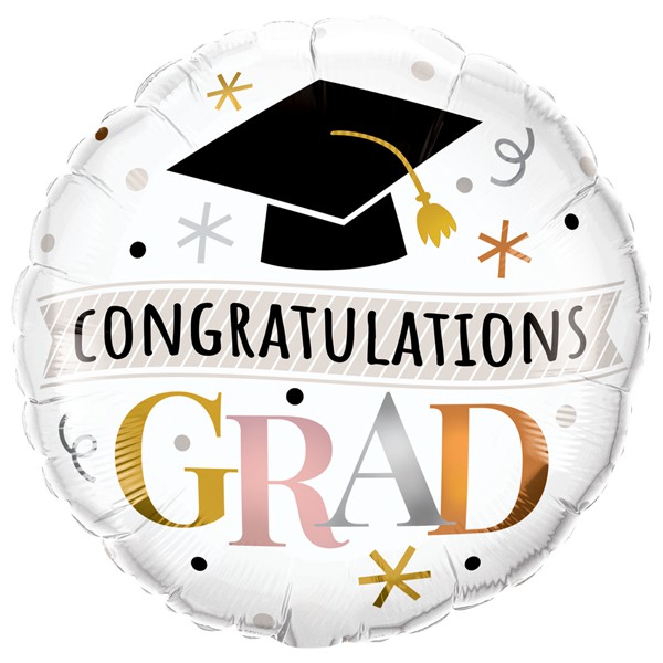 Folie helium ballon Congratulations Grad