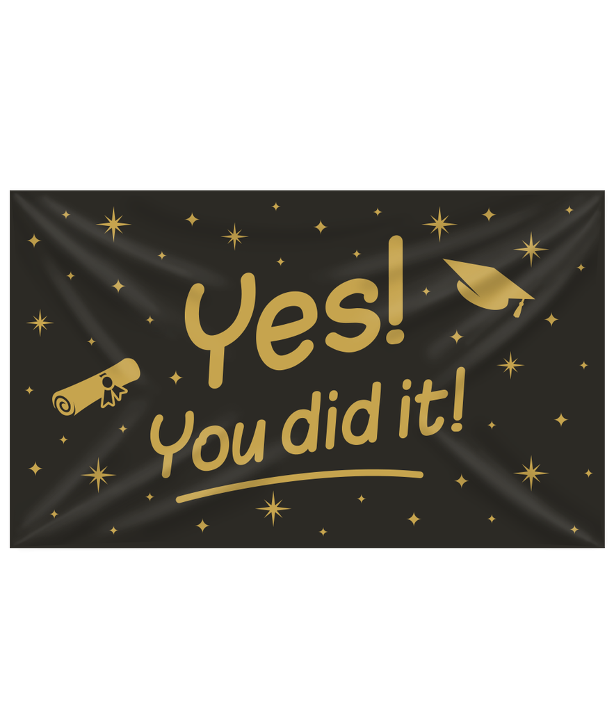 Gevelvlag Yes! You Did It! / Geslaagd