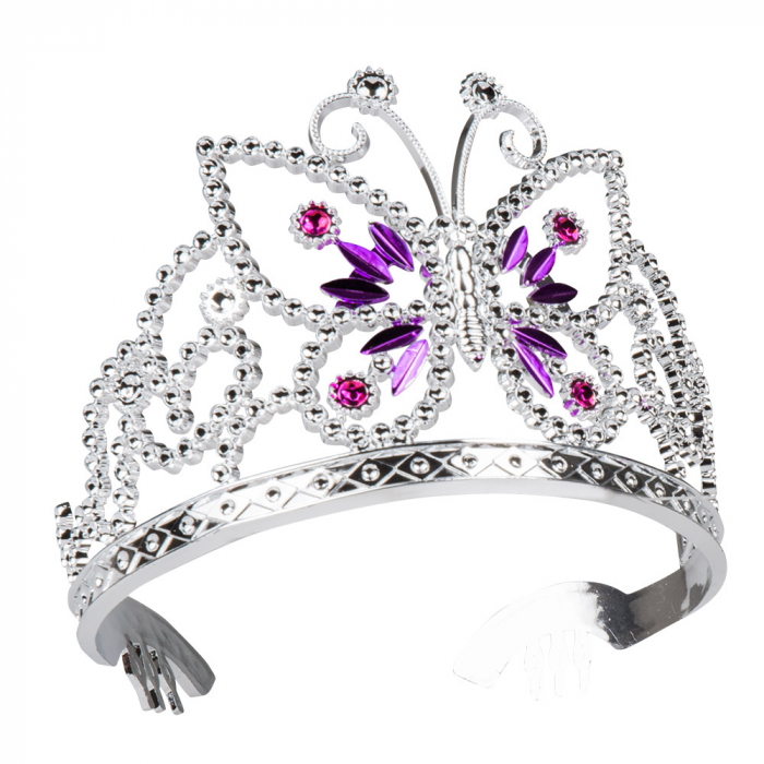 Diadeem kroon Diana zilver
