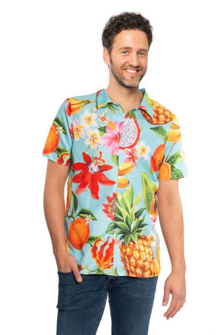 Hawaii shirt Fruit div. maten