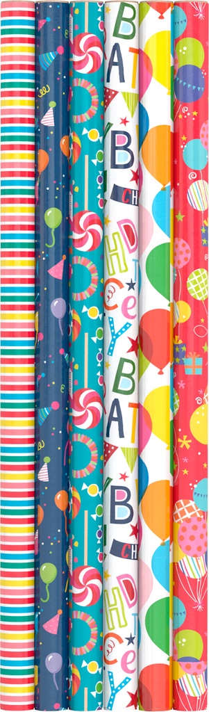 Inpakpapier 70x200 Birthday