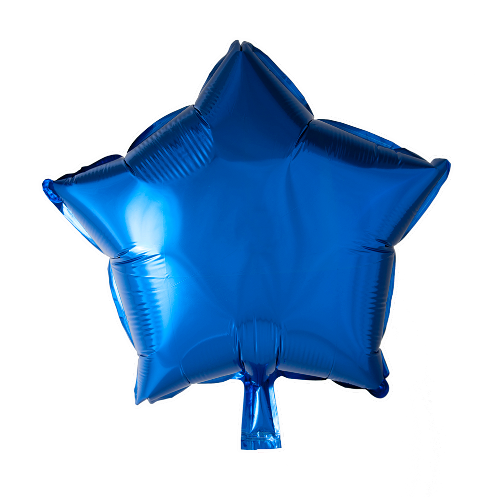 Folie helium ballon Ster donkerblauw