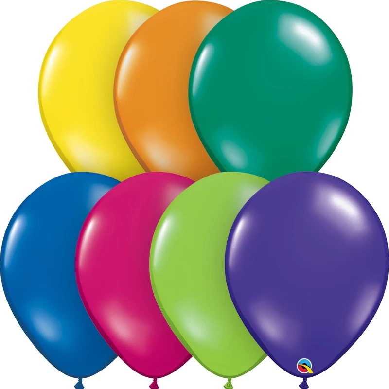 Losse heliumballonnen 16" diverse kleuren