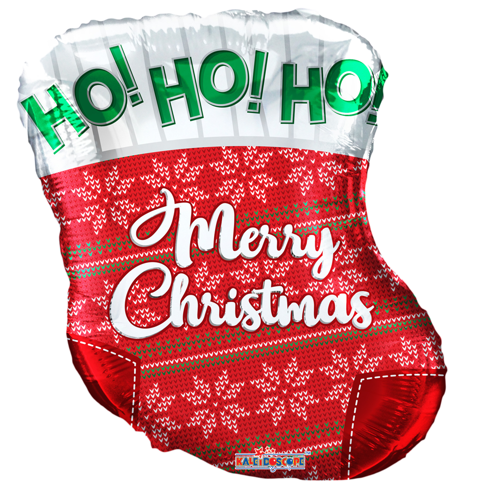 Folie helium ballon Ho Ho Ho