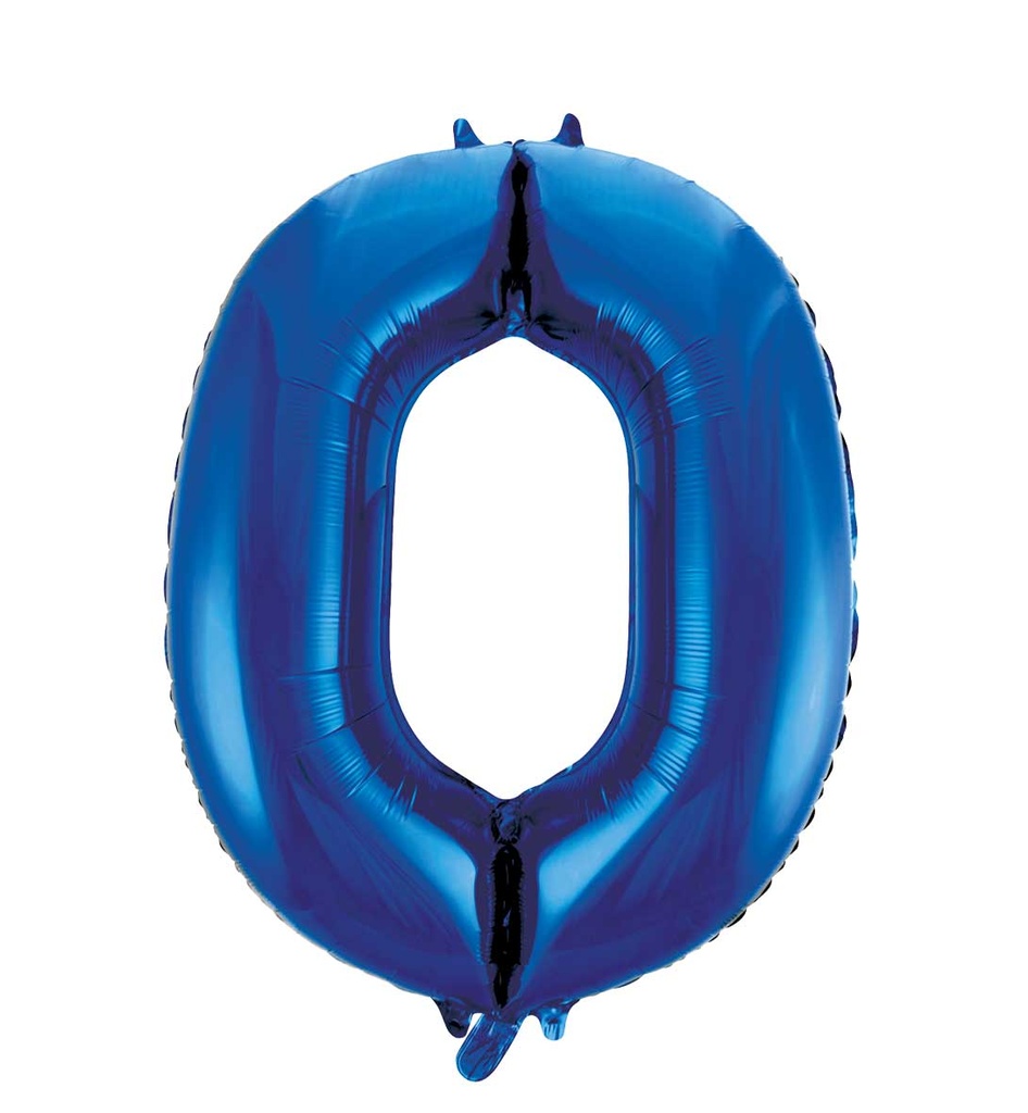 Folie Cijfer 16" Blauw