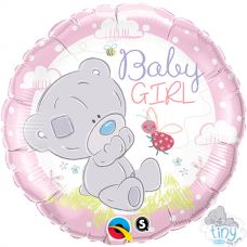 Folie ballon Baby Girl me to you
