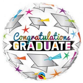 Folie ballon Congratulations caps &