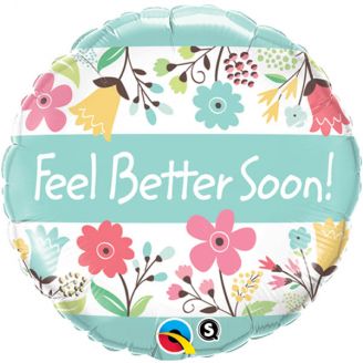 Folie helium ballon Feel Better Soon