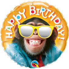 Folie helium ballon Happy Birthday Aap