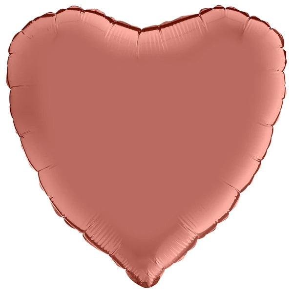 Folie ballon Hart satin Rosé Gold
