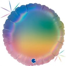 Folie ballon holographic rainbow