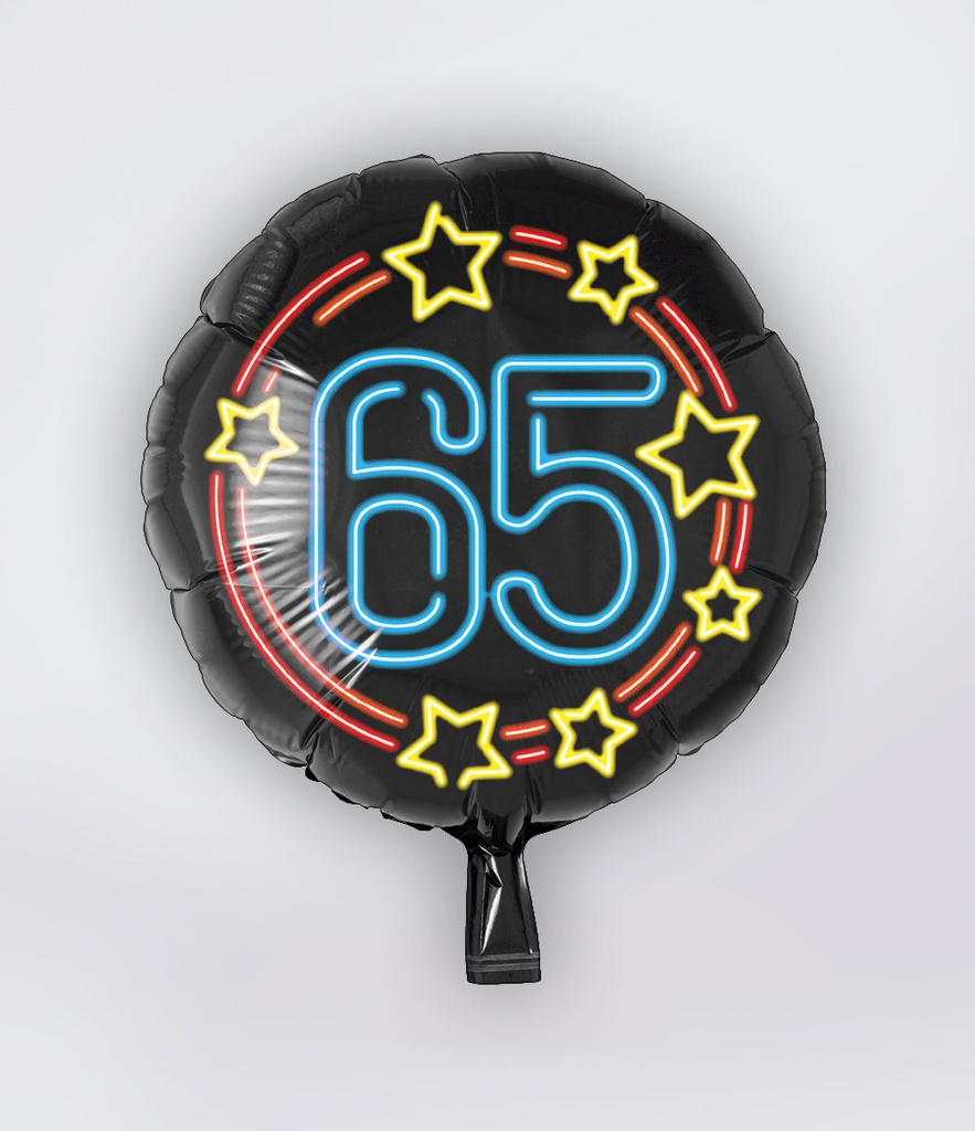 Folie helium ballon Neon 65