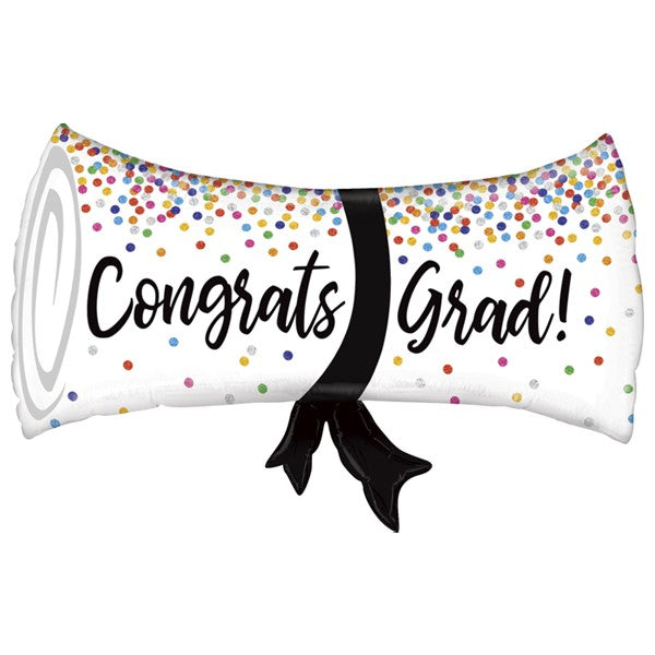 Folie helium ballon Shape Congrats Grad di