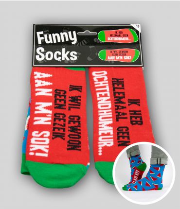 Funny socks geen Ochtendhumeur