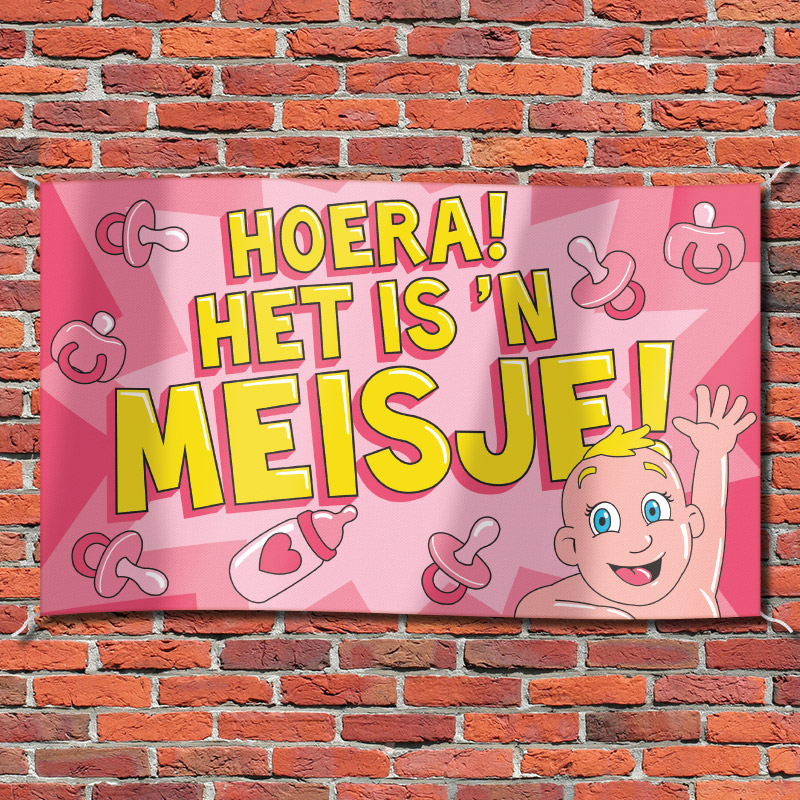 Gevelvlag Geboorte meisje