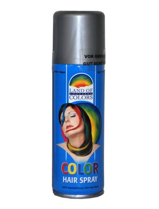 Haarspray zilver