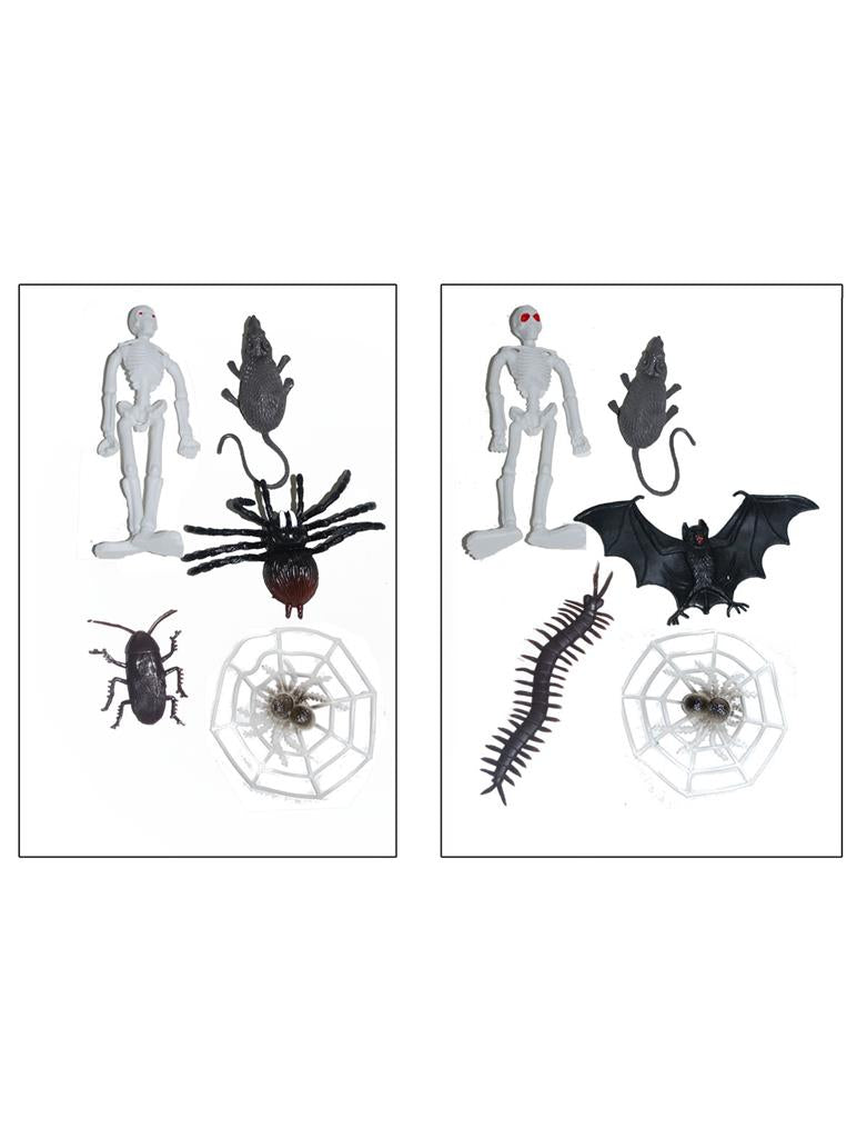 Halloween figuurtjes 5st, 2 soorten