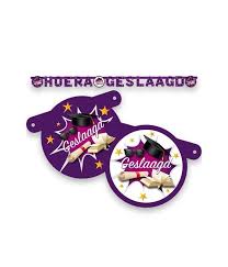Letterslinger Hoera Geslaagd