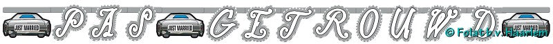 Letterslinger Pas getrouwd
