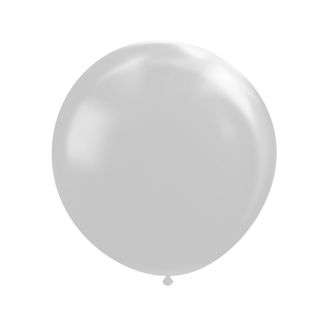 Mega latex ballon 40" zilver