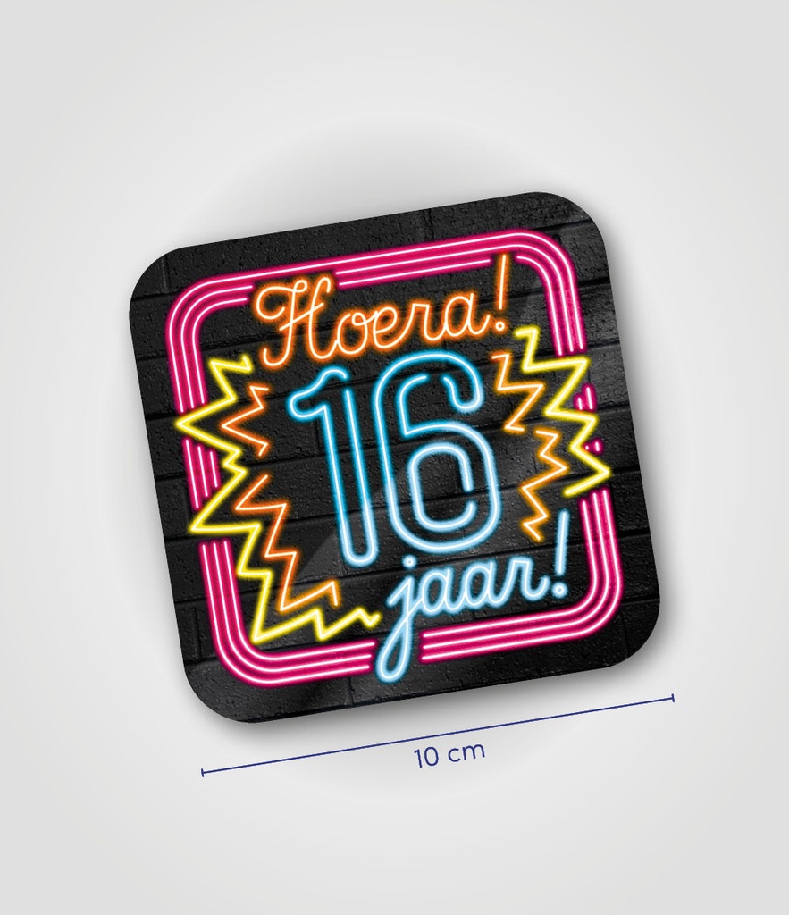 Onderzetters neon