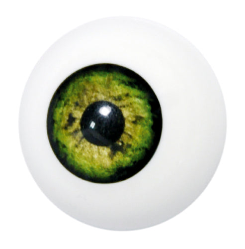 Oog kunst. groen grimas 401